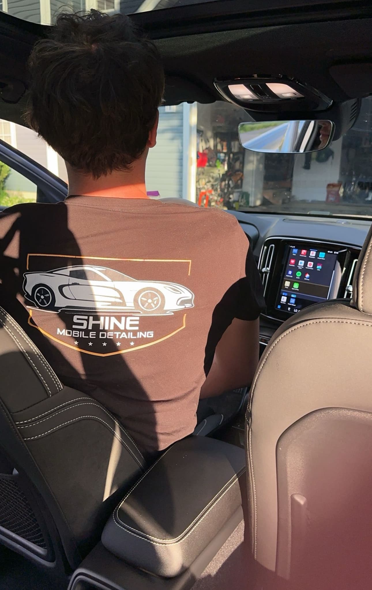 Shine Mobile Detailing team member